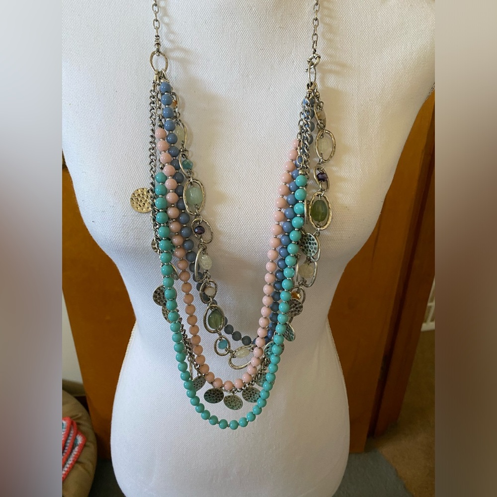 Multi linked Necklace